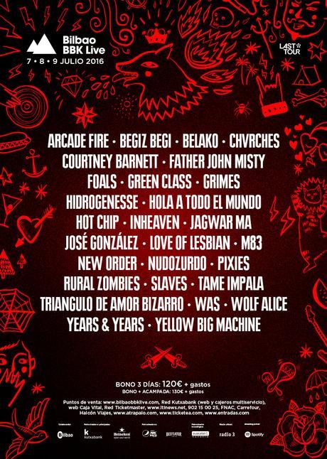 Bilbao BBK Live 2016