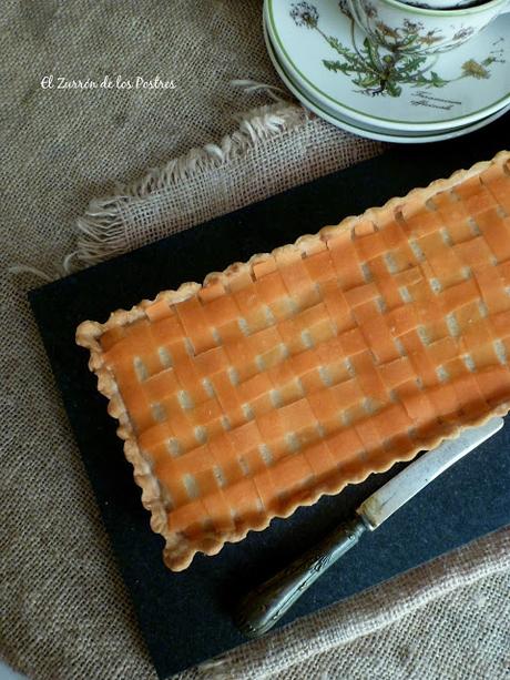 Tarta Bakewell de Zanahoria