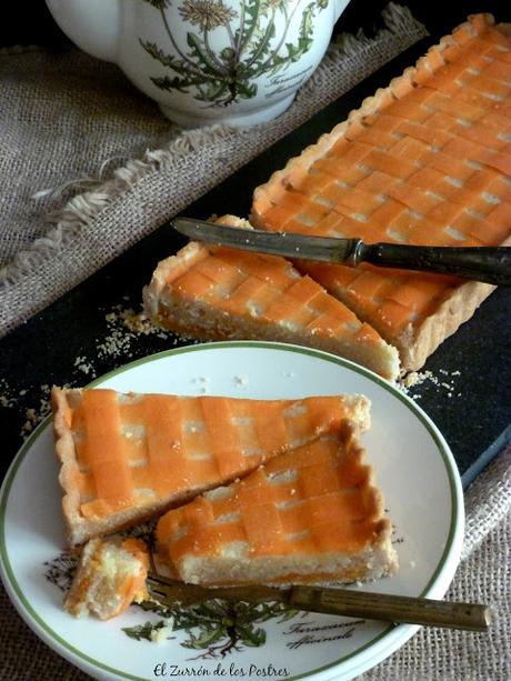 Tarta Bakewell de Zanahoria