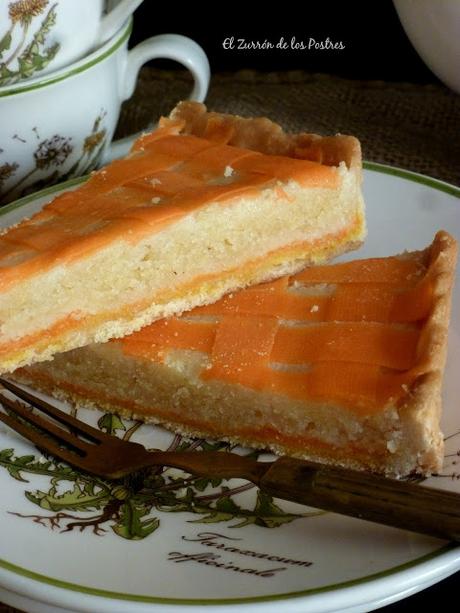 Tarta Bakewell de Zanahoria