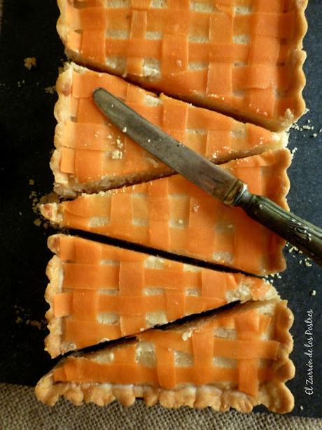 Tarta Bakewell de Zanahoria