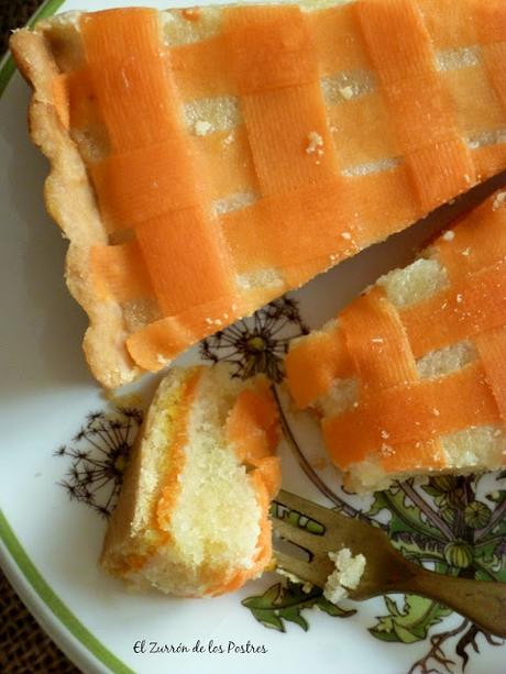 Tarta Bakewell de Zanahoria