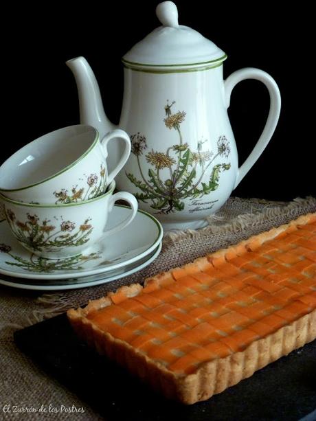 Tarta Bakewell de Zanahoria