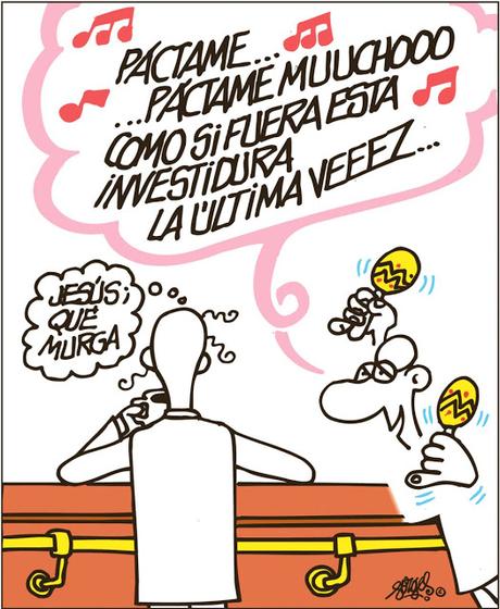 [Humor en domingo] Hoy, sin palabras, por descanso del personal. Monográfico: Política española (V)