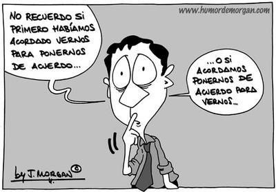 [Humor en domingo] Hoy, sin palabras, por descanso del personal. Monográfico: Política española (V)