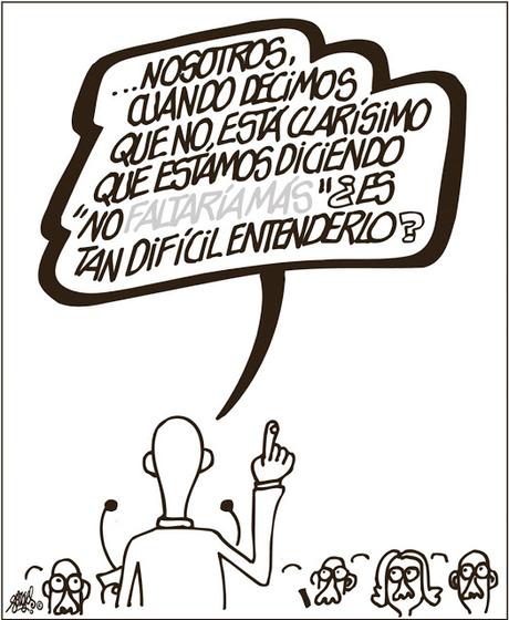 [Humor en domingo] Hoy, sin palabras, por descanso del personal. Monográfico: Política española (V)