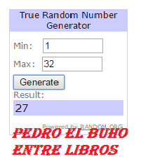 Ganadores Sorteo + Lc El ruiseñor