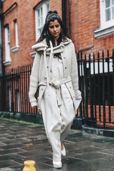 LFW-London_Fashion_Week_Fall_16-Street_Style-Collage_Vintage-Nude_Outfit-Big_Hoops-Knit-Jumpsuit-1