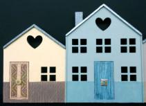 Casitas de decoración lado izquierdo