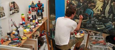 Pierre-Adrien  Sollier artista que fusiona el Arte y el Playmobil