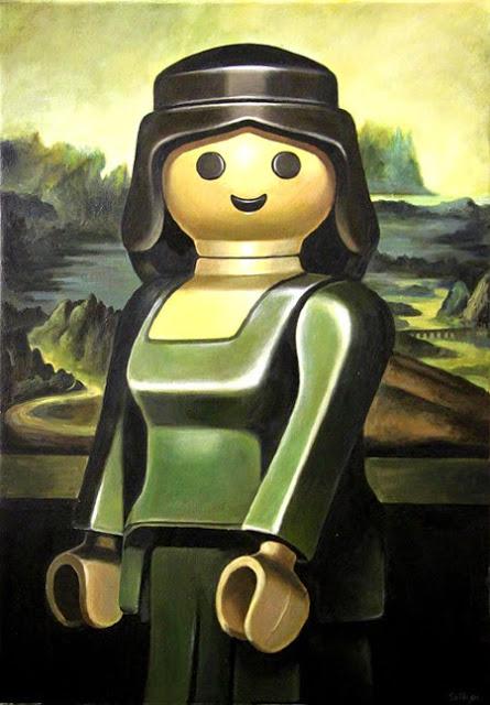 Pierre-Adrien  Sollier artista que fusiona el Arte y el Playmobil