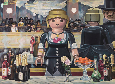 Pierre-Adrien  Sollier artista que fusiona el Arte y el Playmobil