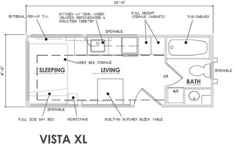Una casa con ruedas en la nieve