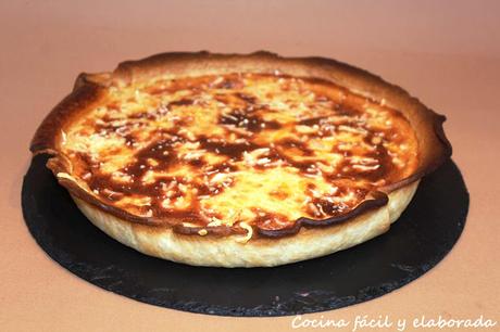 QUICHE DE PAVO Y LECHE EVAPORADA
