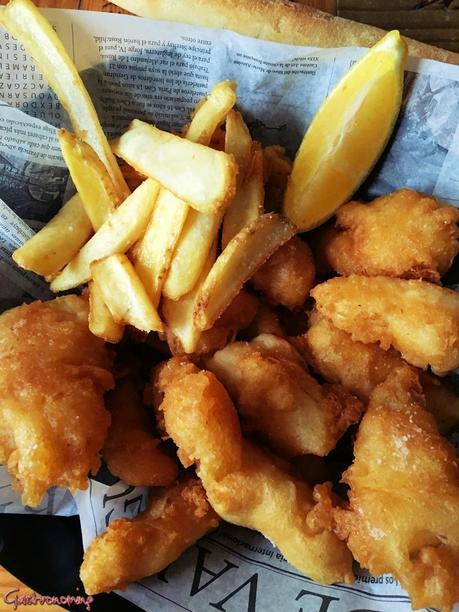 Fish and Chips, beer batter