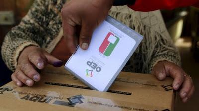 El Nó pica arriba en el referendo de Bolivia.