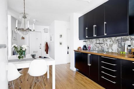 Lámparas chandelier en la decoración moderna