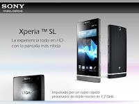 Características: Sony Xperia SL