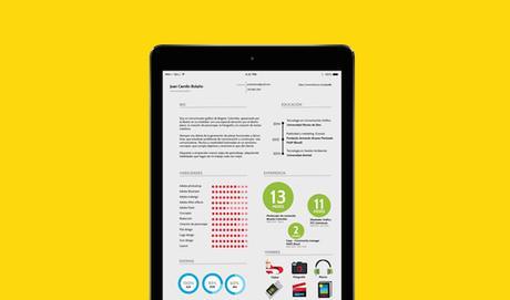 Una plantilla atractiva para resumir tu CV Una plantilla atractiva para resumir tu CV