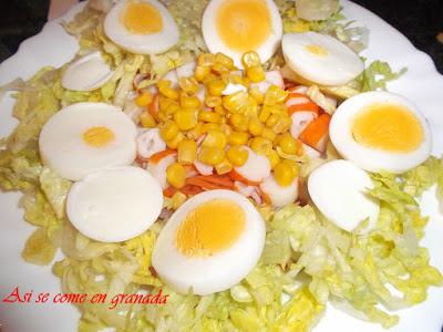 Ensalada de apio y zanahoria