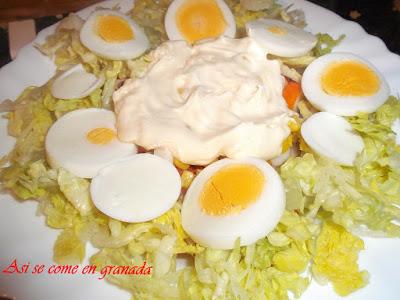 Ensalada de apio y zanahoria