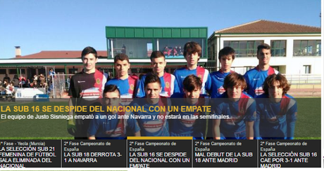 Campeonato Nacional de Selecciones Autonómicas Sub-16 y Sub-18 (Segunda fase): Jornadas de Sábado y Domingo.