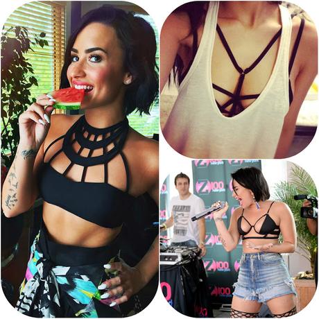 Fashion tendencia: La moda del Strappy Bra!!!