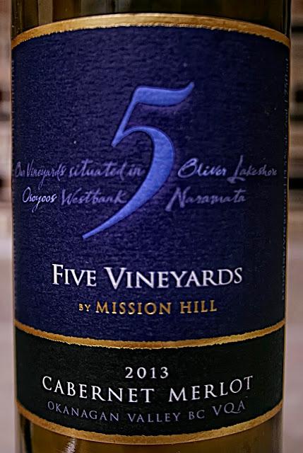 Five Vineyards Cabernet Merlot 2013