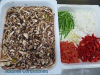 CREPÊS DE VERDURAS Y POLLO