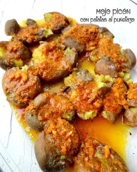 Mojo Picón con Patatas al Puñetazo