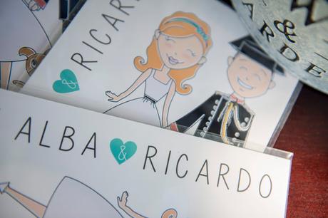 Alba&Ricardo: Una boda romántica con mucho encanto.