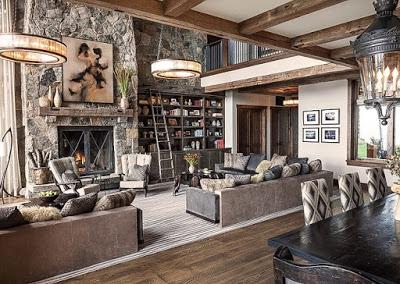 Estilo Rustico en el Lago Tahoe