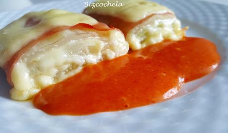 ROLLITOS DE YORK Y VERDURA