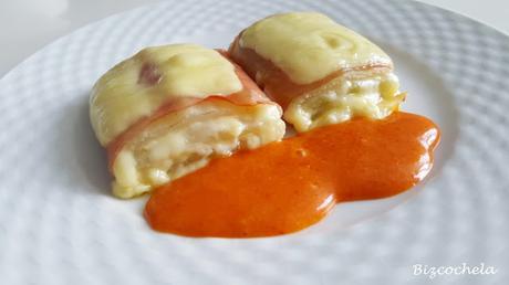 ROLLITOS DE YORK Y VERDURA