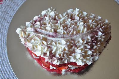 Tarta Labios De Fresa