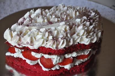 Tarta Labios De Fresa