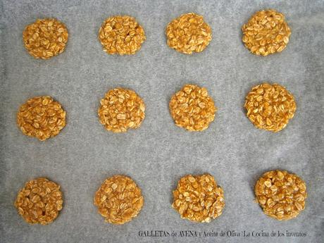 Galletas de Avena y Aceite de Oliva