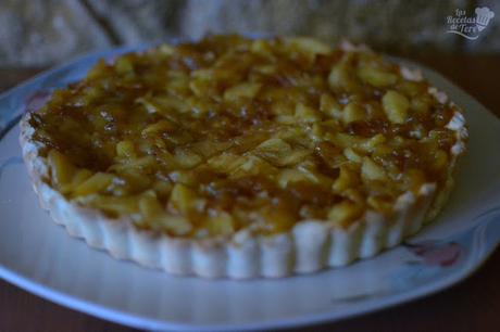 Maravilloso pastel de manzana con crema pastelera tererecetas 06