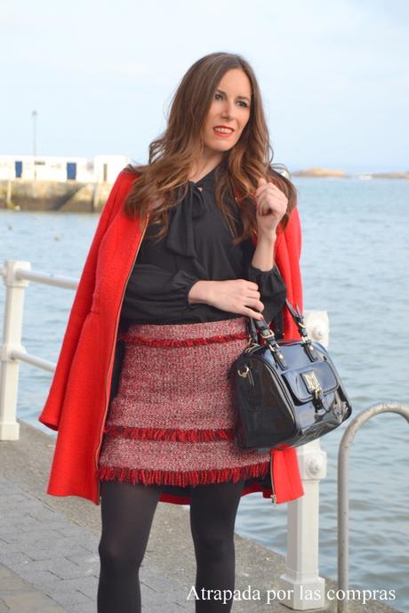 LOOK LADY: NEGRO Y ROJO