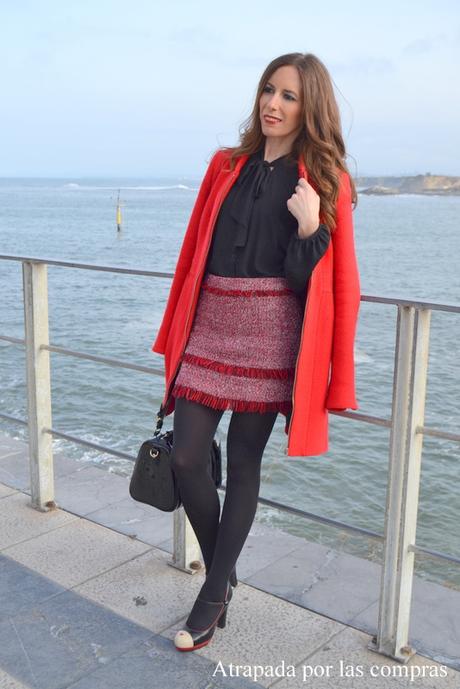 LOOK LADY: NEGRO Y ROJO