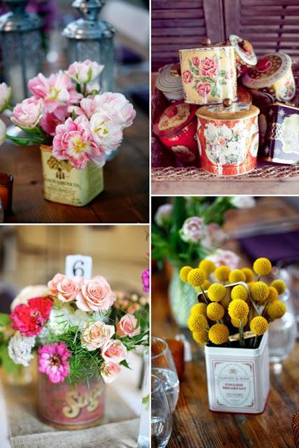 Ideas de centros de mesa florales