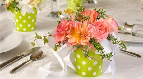 Ideas de centros de mesa florales