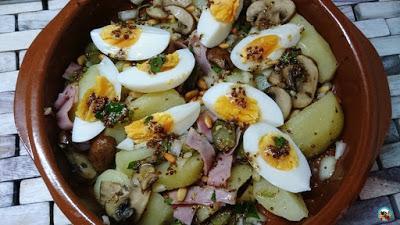 Ensalada templada de patatas