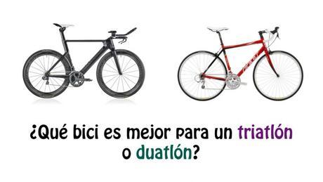 ¿Qué tipo de bici debemos utilizar en un triatlón o duatlón?