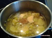 Crema de apio con crujiente de queso