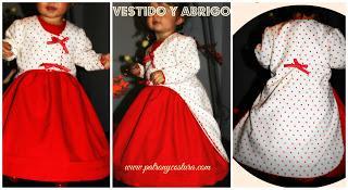 Abrigo cruzado copos www.patronycostura.com