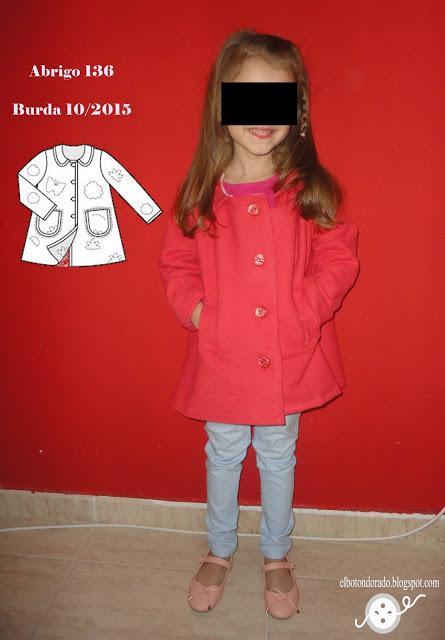 Abrigo frambuesa Abrigo frambuesa