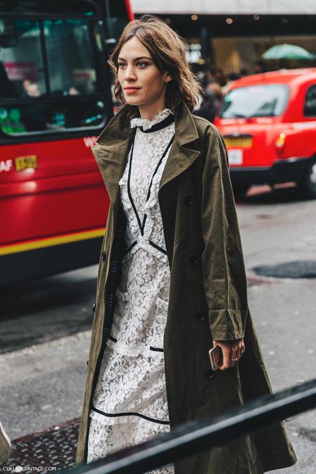 LFW-London_Fashion_Week_Fall_16-Street_Style-Collage_Vintage-Alexa_Chung-Trench_Coat-Cowboy_Boots-Erdem-Lace_Dress-11