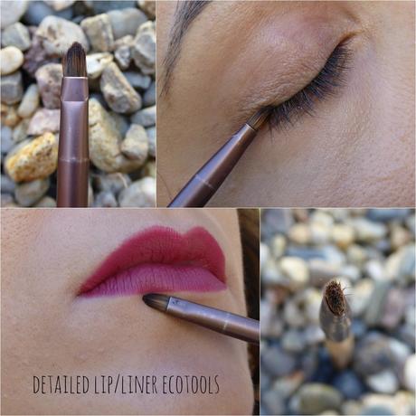 iHerb. Mi opinión sobre Ecotools II: brocha de polvos y pinceles de ojos