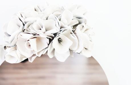 DIY: espejo con flores (de papel)